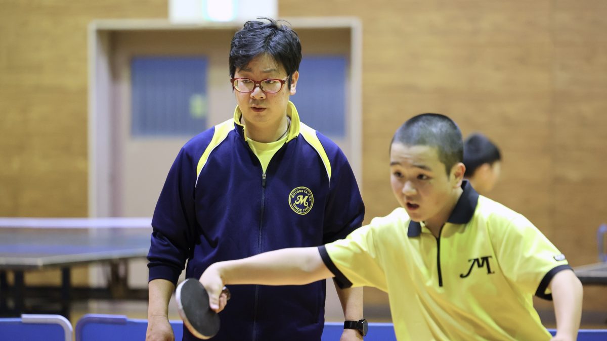 28歳から卓球を始めた男が指導者になったら 福島県・本宮卓球クラブ