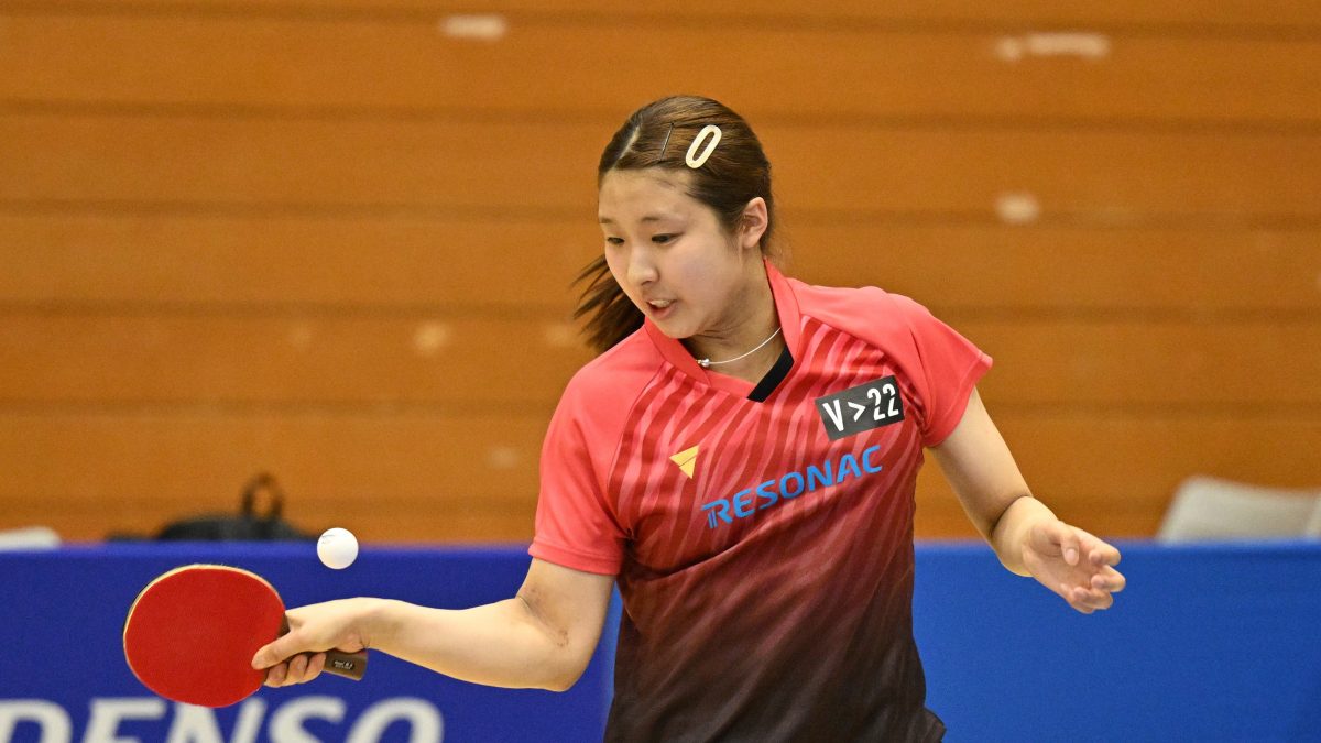 新加入のレゾナック・出澤杏佳が単複で第2ステージ進出　デンソーポラリス・橋本帆乃⾹も1位通過＜卓球・ビッグトーナメント2025＞