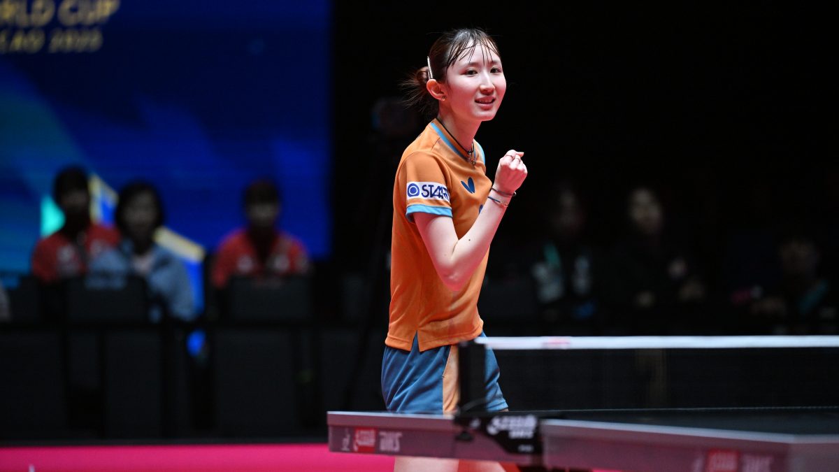 女子日本代表4選手全員が決勝トーナメント進出＜卓球・ITTF男女ワールドカップマカオ2025＞