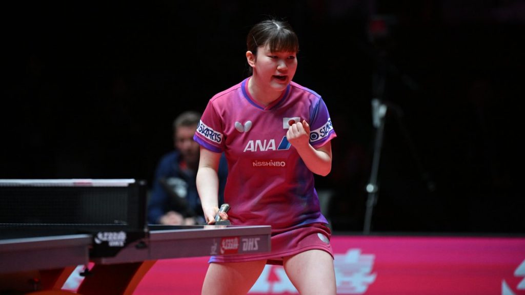 エポック ワン 【張本美和】集中力を切らさず大激戦に勝利（25.3