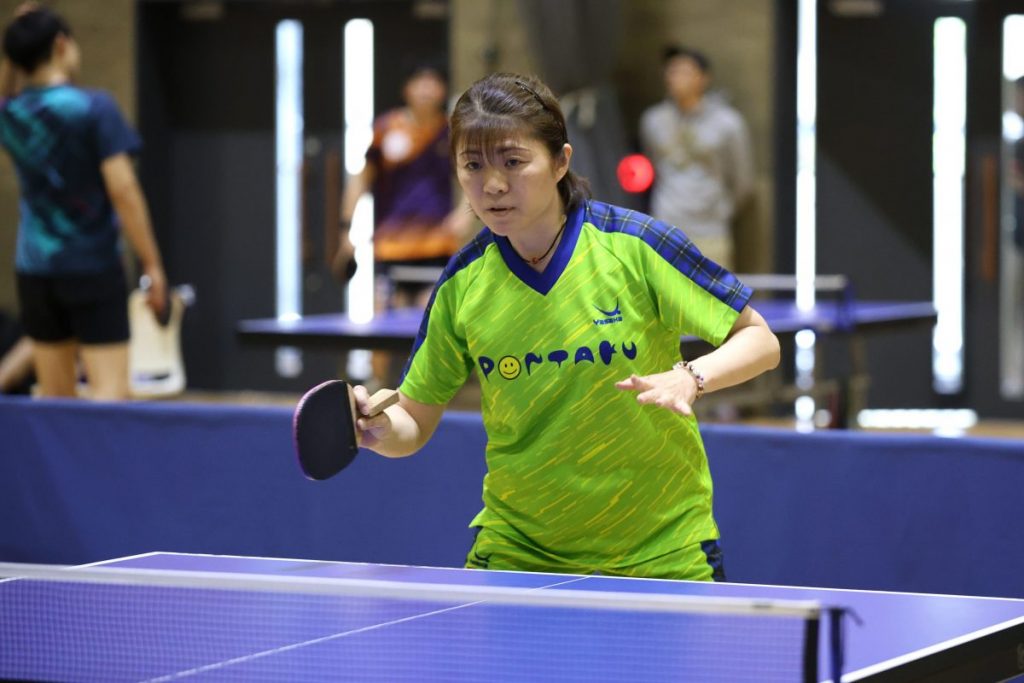 写真：ソウル五輪日本代表の今井清美さん（旧姓：石田）※申込書の戦績を見たときは目を疑いました.../撮影：ラリーズ編集部