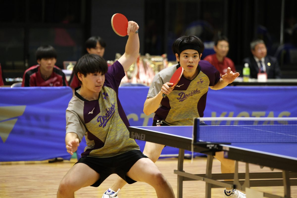 隅谷傳時郎/宮城青空（同志社大）ペア