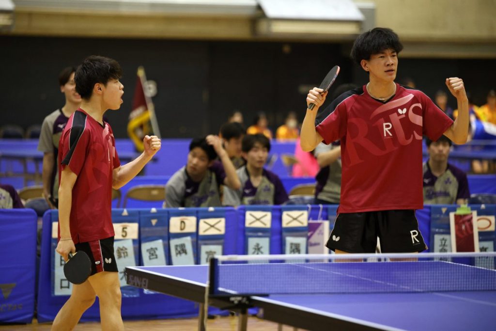 林一瑳/髙澤慎吾（立命館大）ペア