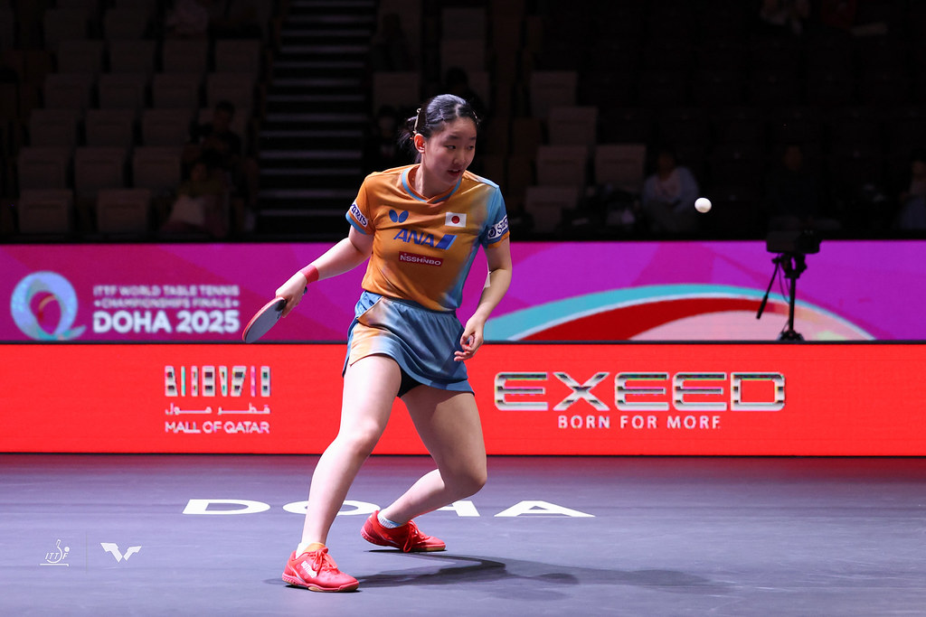 写真：張本美和（木下グループ）/提供：ITTF