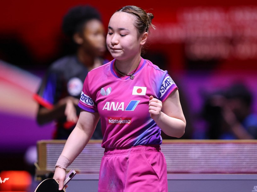 写真：伊藤美誠（スターツ）/提供：ITTF
