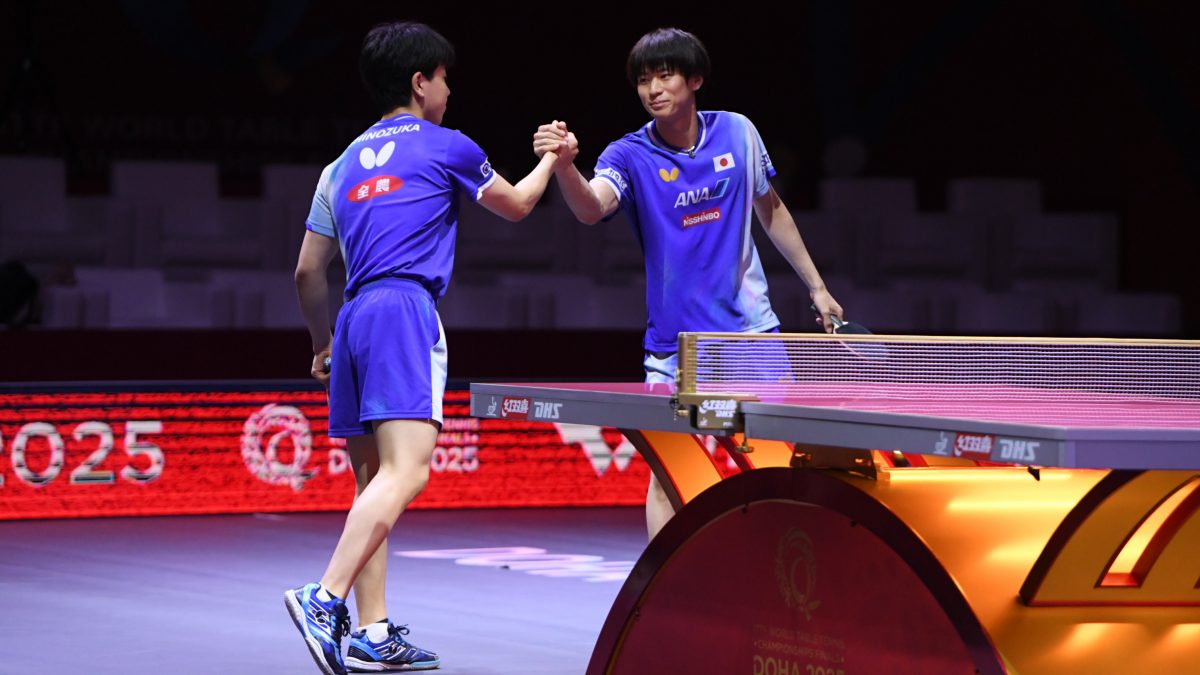 戸上隼輔/篠塚大登ペア、香港ペア下し3回戦へ　張本智和/松島輝空ペアも完勝＜世界卓球2025＞