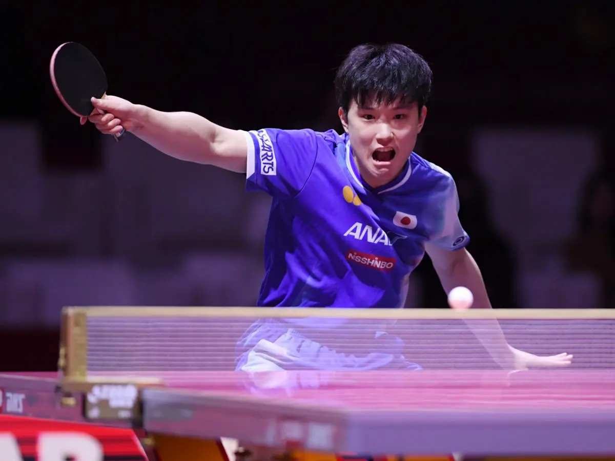 12年振り出場の松平賢二、快勝で初戦突破 張本智和、戸上隼輔も2回戦へ