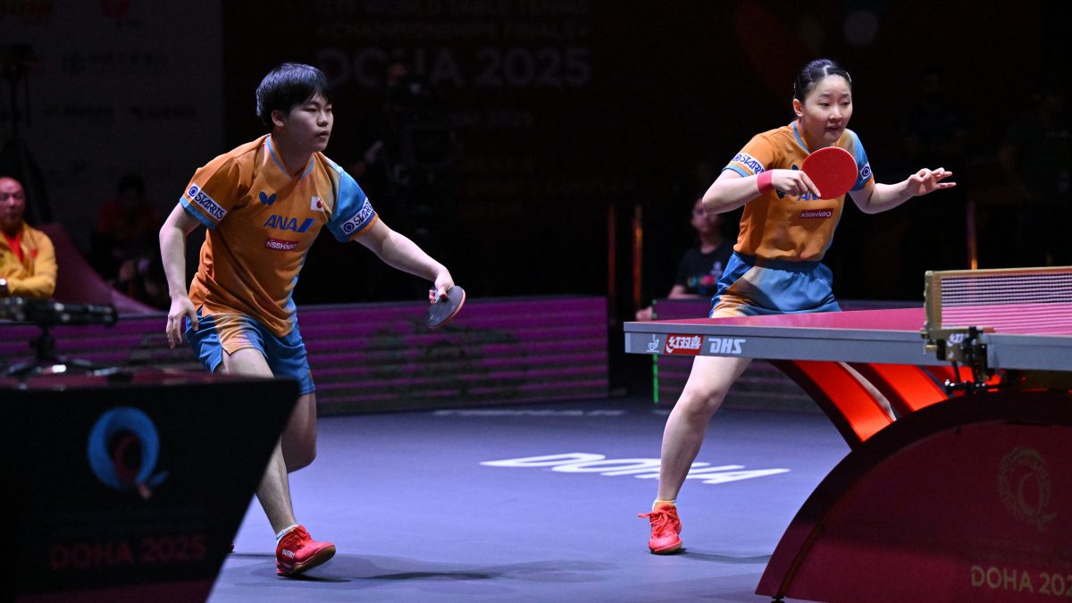 松島輝空/張本美和ペア、パリ五輪金メダルの中国ペアに肉薄も惜敗＜世界卓球2025＞