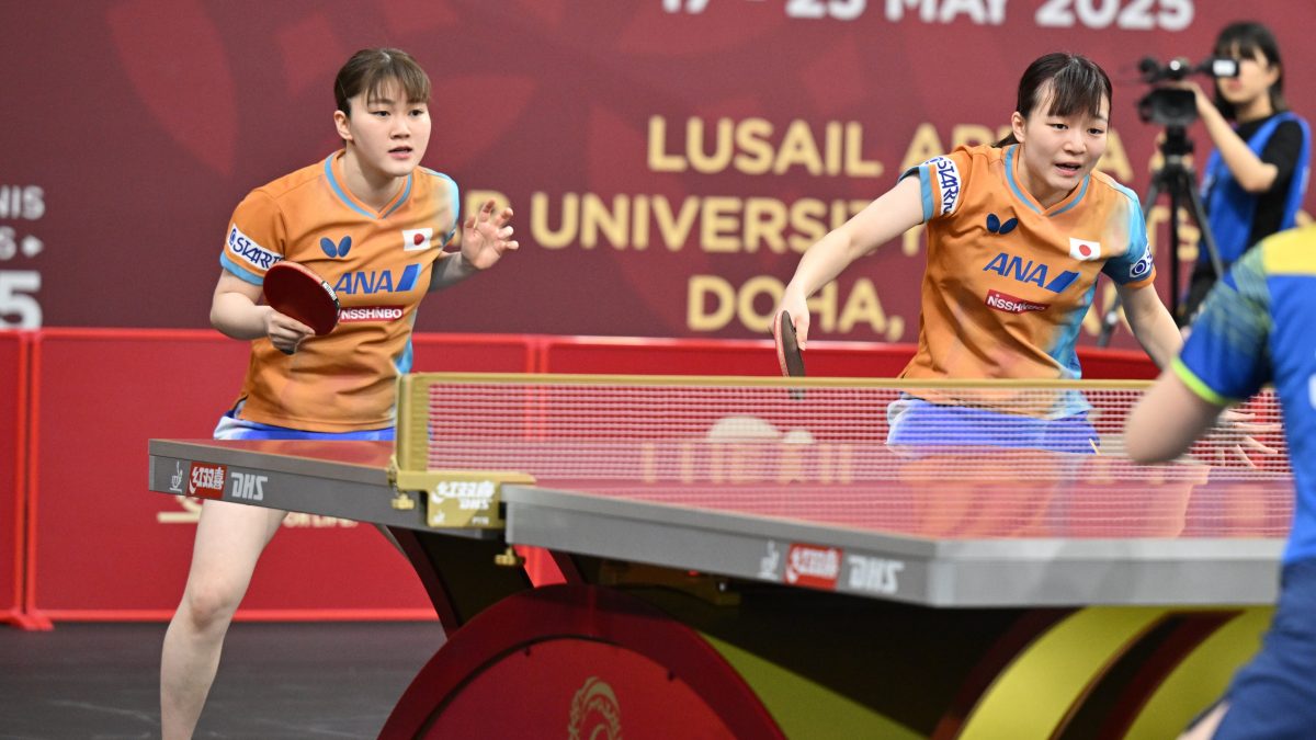 大藤沙月/横井咲桜ペア、張本美和/木原美悠ペアが快勝で2回戦進出＜世界卓球2025＞