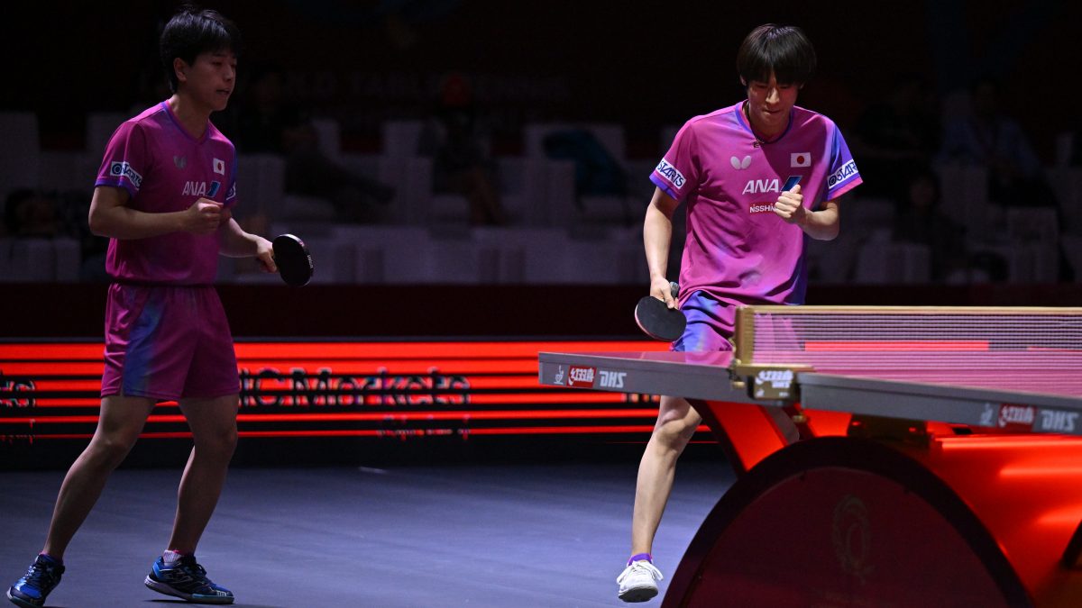 戸上隼輔/篠塚大登ペア、準々決勝快勝でメダル確定　準決勝の相手は棄権で決勝進出へ＜世界卓球2025＞