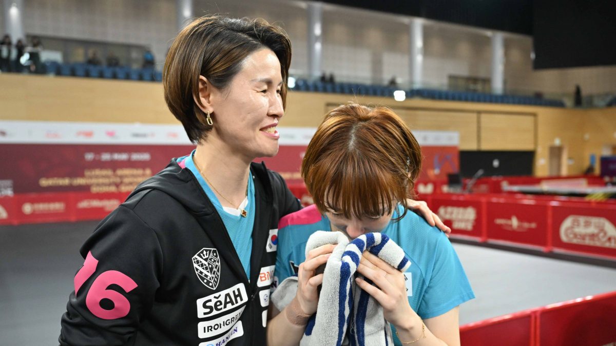 韓国代表・徐孝元が3回戦で敗退　最後の世界選手権で試合後に涙＜世界卓球2025＞