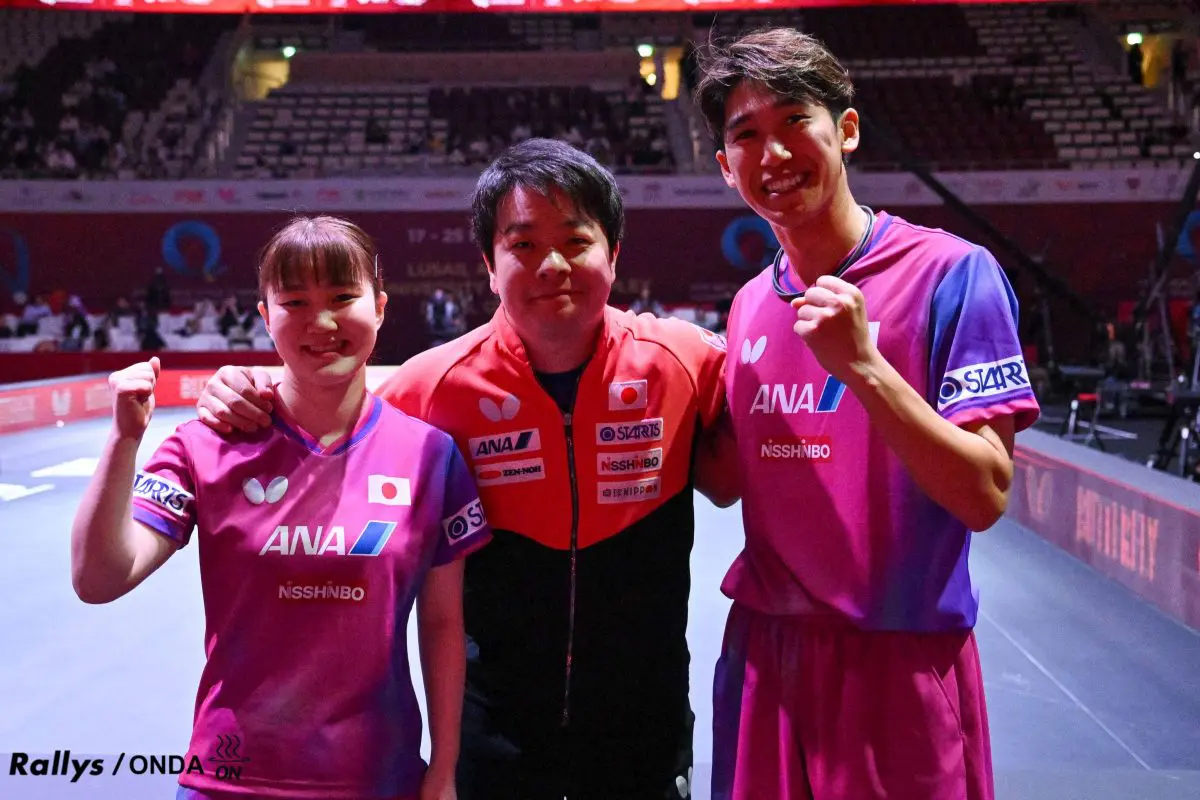 吉村真晴/大藤沙月ペア、第1シードの中国ペア撃破でメダル確定＜世界