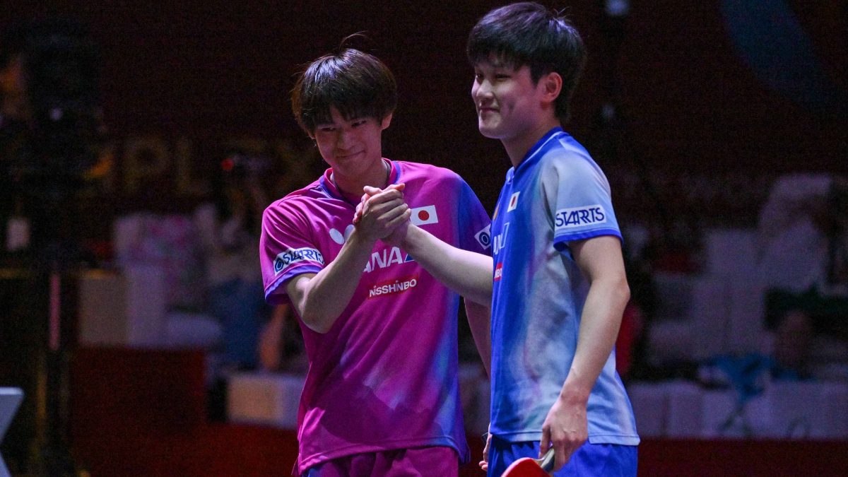戸上隼輔が張本智和との日本人対決制し4回戦へ　吉村真晴は悔しい3回戦敗退＜世界卓球2025＞