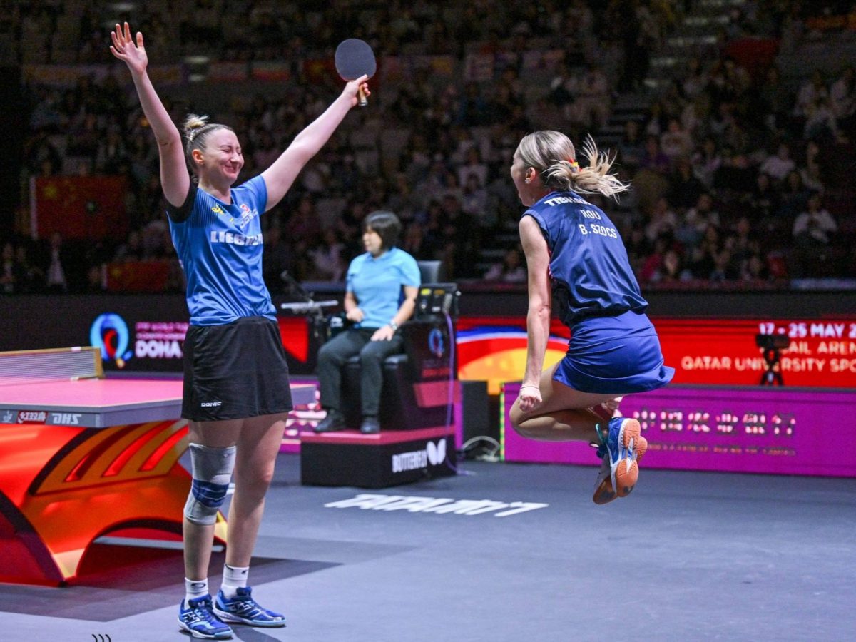 写真：ソフィア・ポルカノバ（オーストリア）/ベルナデッテ・スッチ（ルーマニア）ペア/撮影：ラリーズ編集部