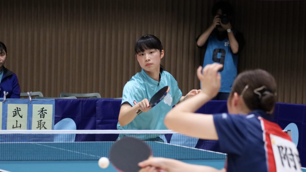 筑波大が中央大との死闘制す　譲らぬ展開の女子1部＜2025年春季関東学生卓球リーグ・女子＞