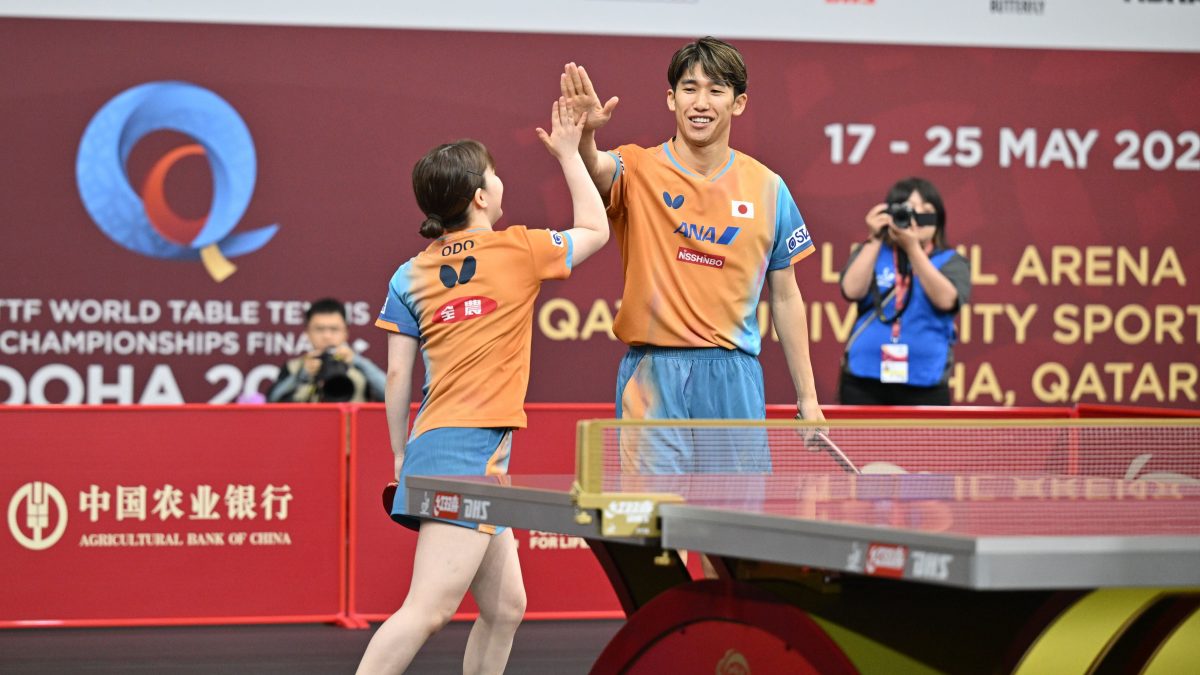 「すべてにおいて強くなった」“大吉ペア”・吉村真晴/大藤沙月、パリ五輪銀の北朝鮮ペアにリベンジ＜世界卓球2025＞