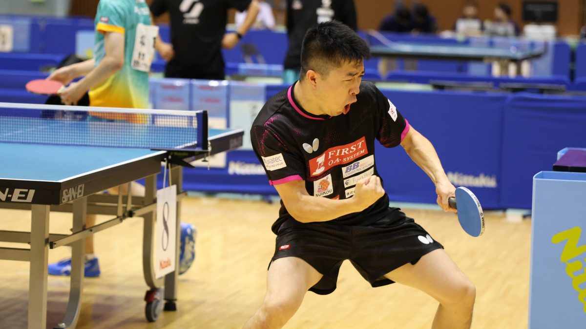 ファースト、関西卓球アカデミー、日の出医療福祉グループ、協和キリンが4強入り＜第75回全日本実業団卓球選手権大会＞