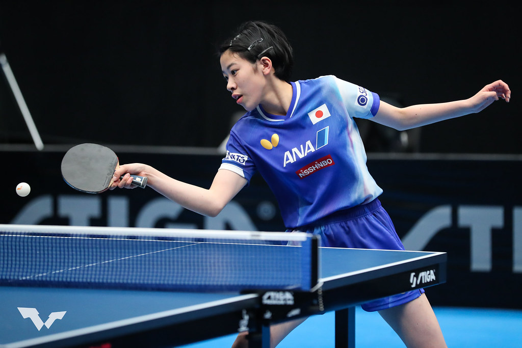 写真：面手凛（山陽学園高）/提供：WTT