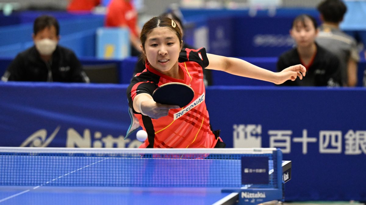 レゾナックが全勝で折り返し　サンリツ、デンソーポラリスは1敗で迫る＜前期日本卓球リーグ香川大会女子1部＞