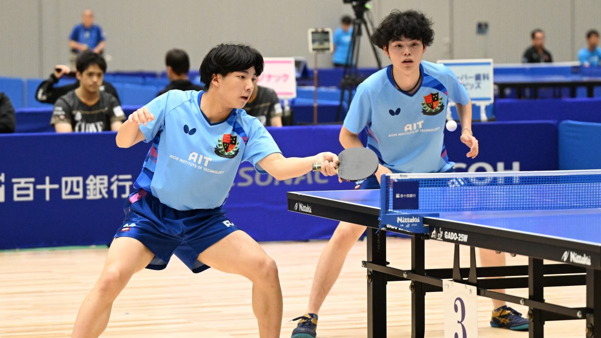 愛知工業大がオールストレートで全勝キープ　協和キリン、シチズン時計は3勝1敗で並ぶ＜前期日本卓球リーグ2025・男子1部＞