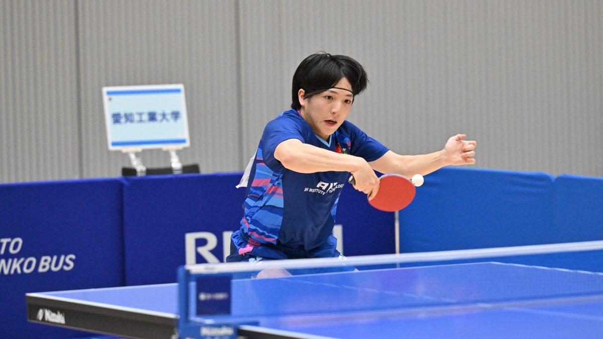 愛知工業大学が全勝キープで最終日へ　シチズン時計が1敗で追う展開に＜前期日本卓球リーグ2025・男子1部＞