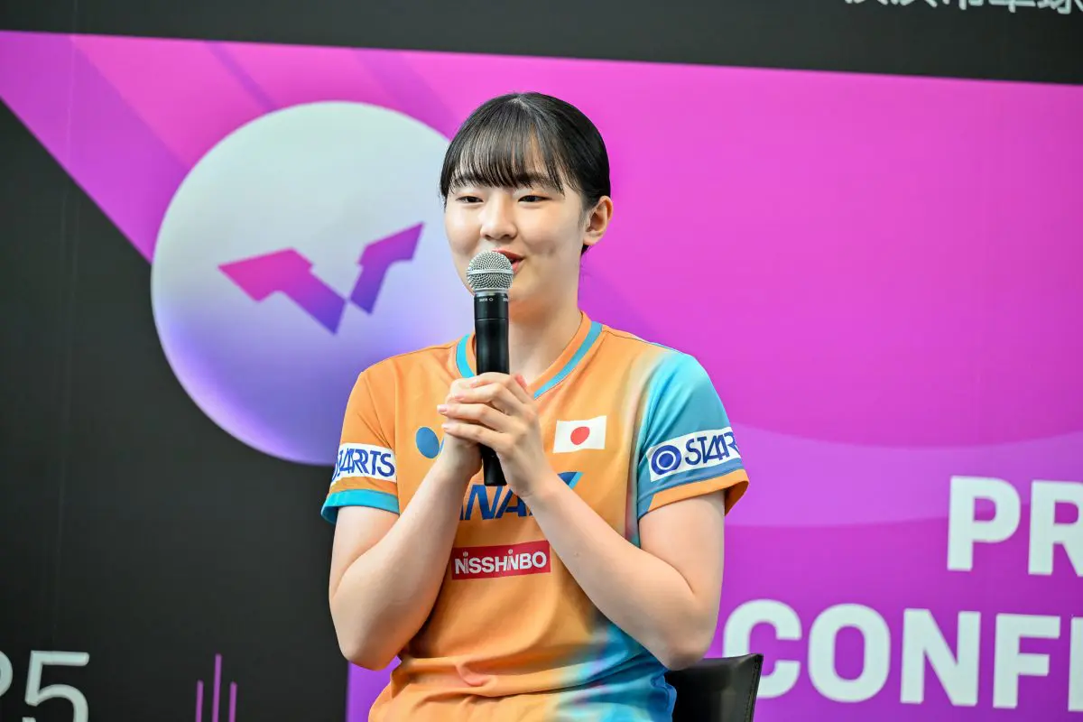 石川佳純、張本兄妹が登壇！！WTTチャンピオンズ横浜2025の記者発表