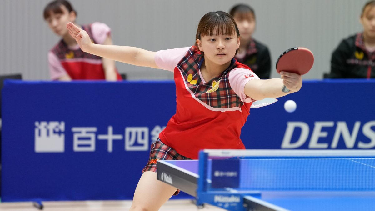 神戸松蔭大学が激戦制し全勝キープ　順位中盤争いは激戦に＜前期日本卓球リーグ2025・女子2部＞