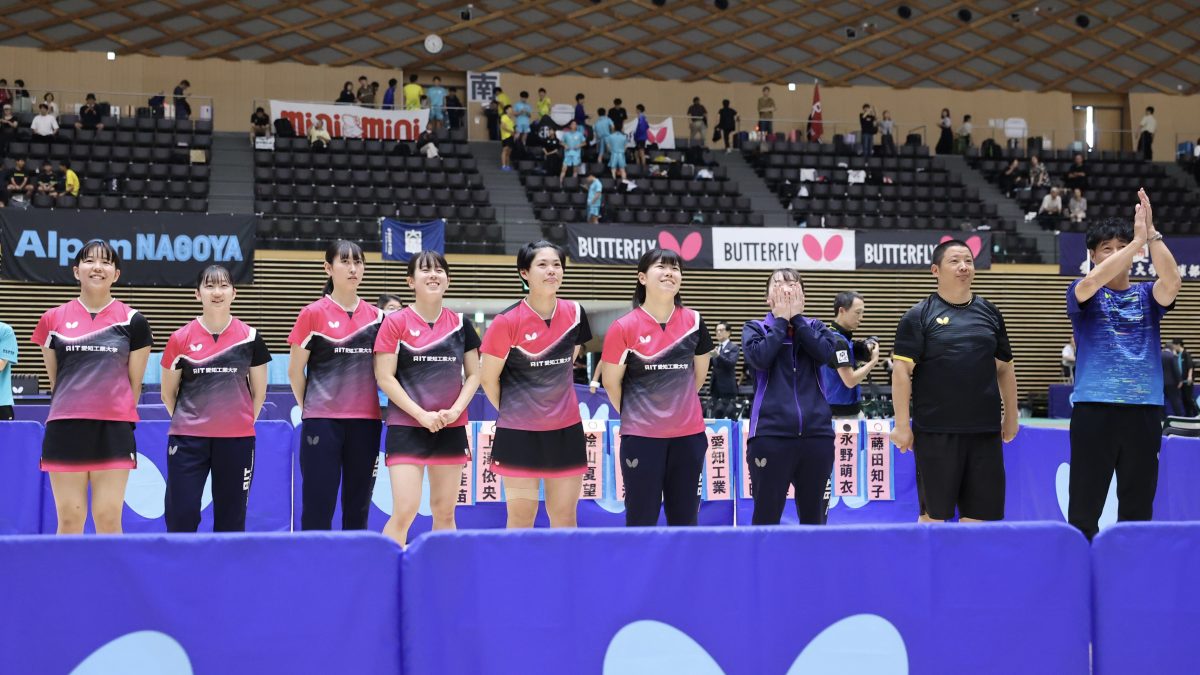 愛知工業大主将・永野萌衣「最後までみんなついてきてくれた」＜卓球・インカレ2025＞