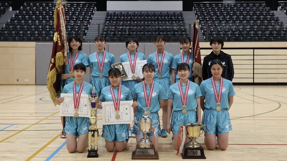 前回大会優勝の筑波大学が2連覇を目指す＜卓球・インカレ2025＞