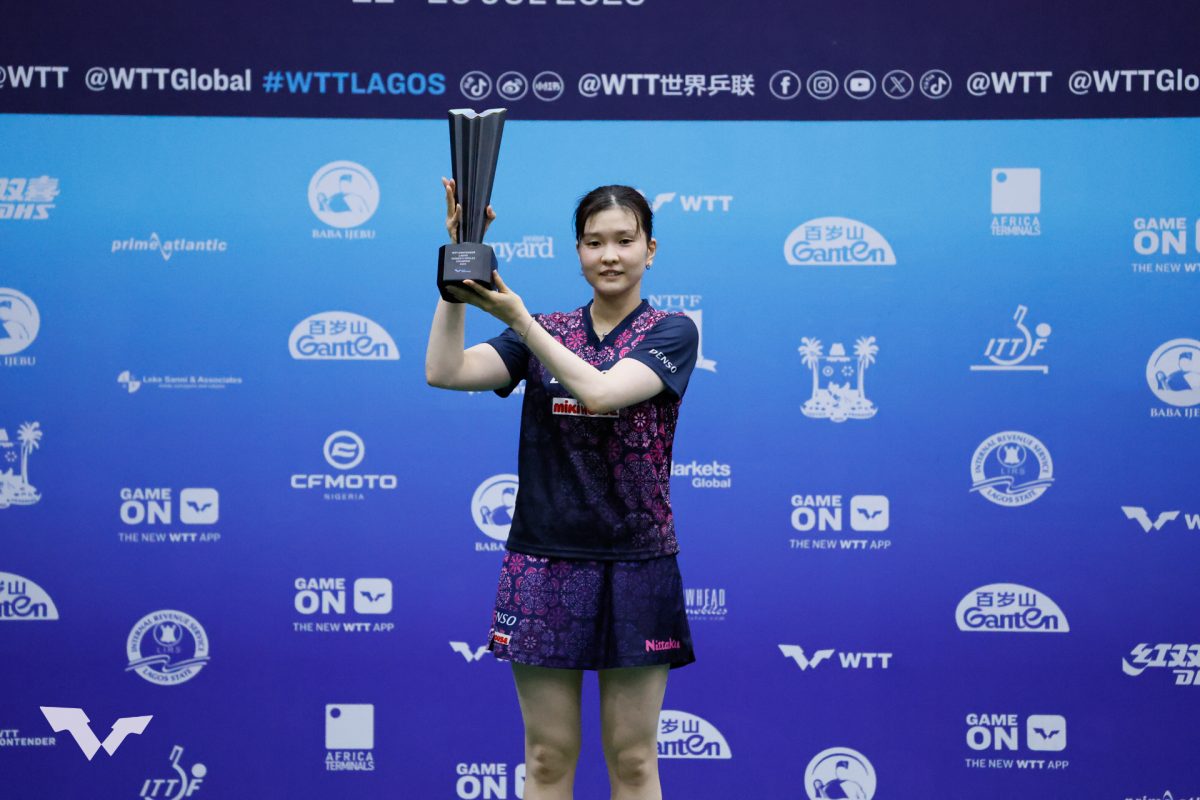 写真：橋本帆乃香（デンソー）/提供：WTT