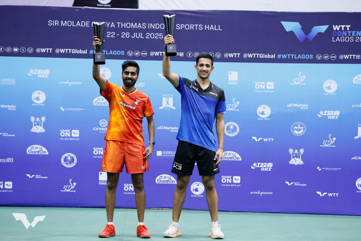 写真：サティアン・グナナセカラン/Akash PAL（インド）/提供：WTT