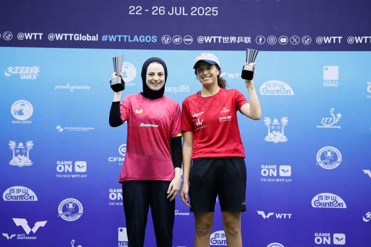 写真：ハナ・ゴーダ/ディナ・メシュレフ（エジプト）/提供：WTT