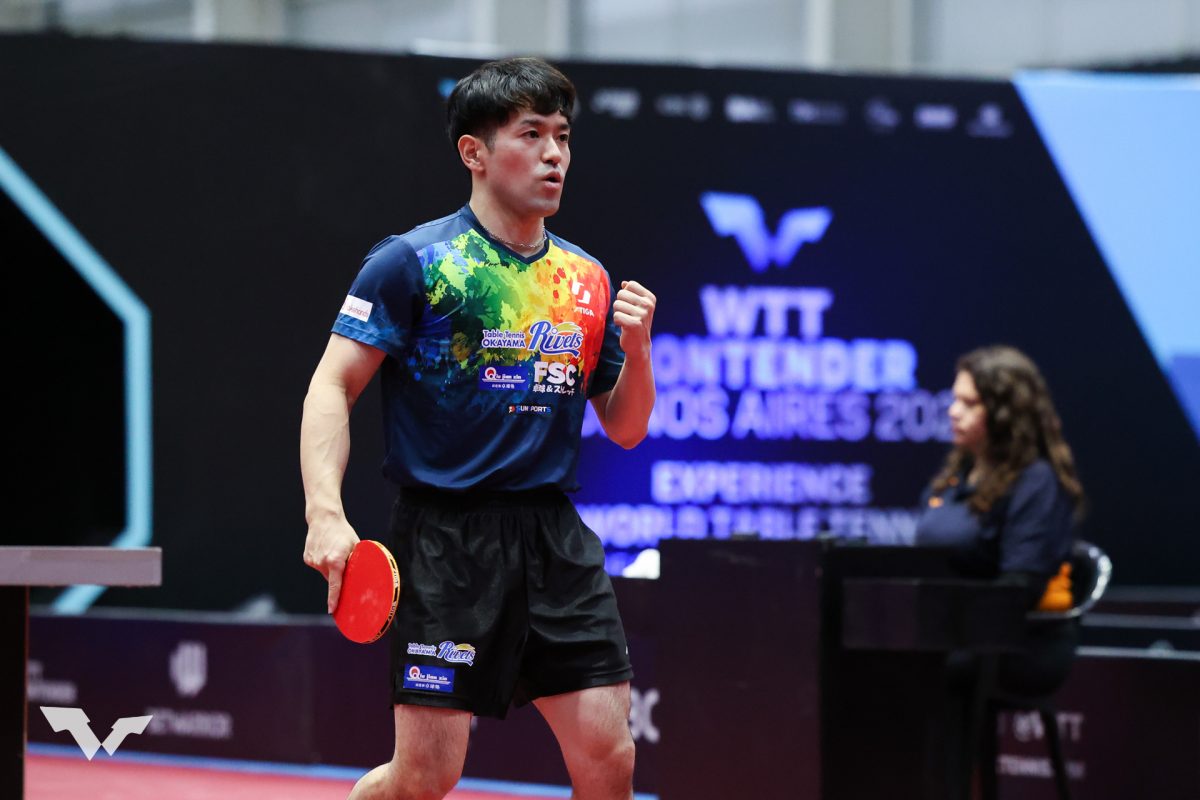 写真：及川瑞基（岡山リベッツ）/提供：WTT