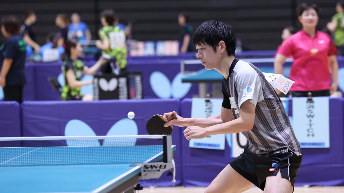 前回ベスト4のチームが揃って3回戦へ＜全日本クラブ卓球選手権2025・男子30代の部＞