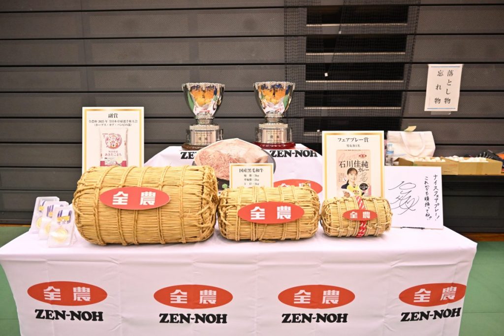 写真：今大会の副賞/撮影：ラリーズ編集部