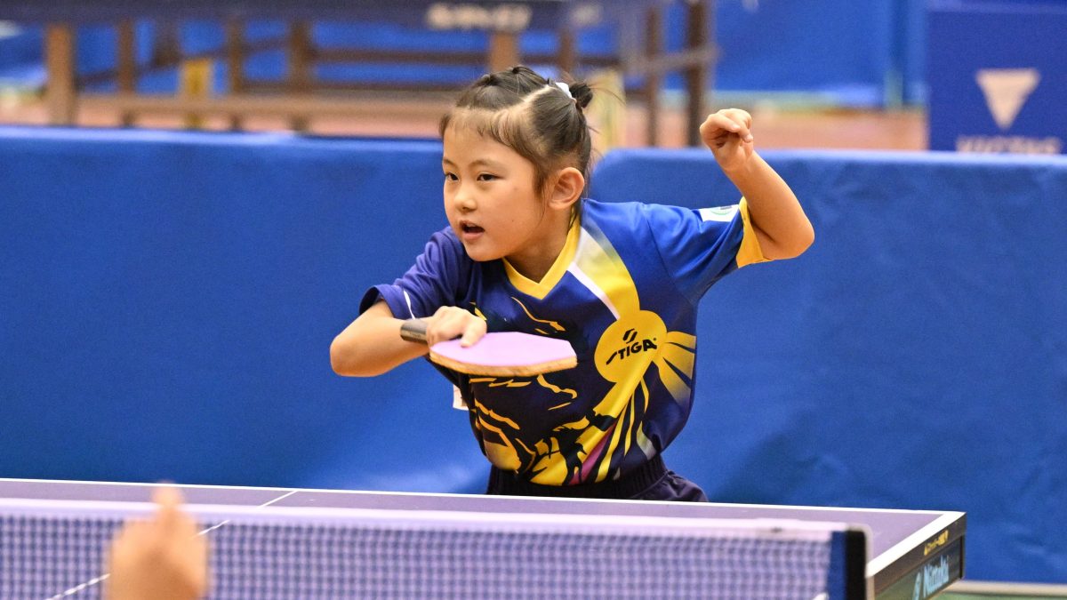 鈴木菜月、森本夏愛、上村瑛美がベスト8に勝ち残る＜卓球・全農杯全日本ホカバ2025・バンビ女子1～3回戦＞