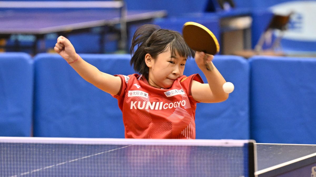 西見穂香、松島愛空、平鈴莉空が準々決勝進出＜卓球・全農杯全日本ホカバ2025・カブ女子1～3回戦＞