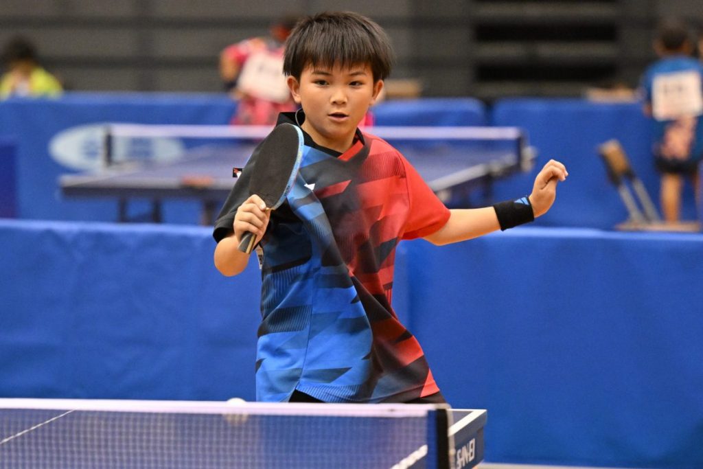 写真：平塚心陽（仙台卓球センター/宮城）/撮影：ラリーズ編集部