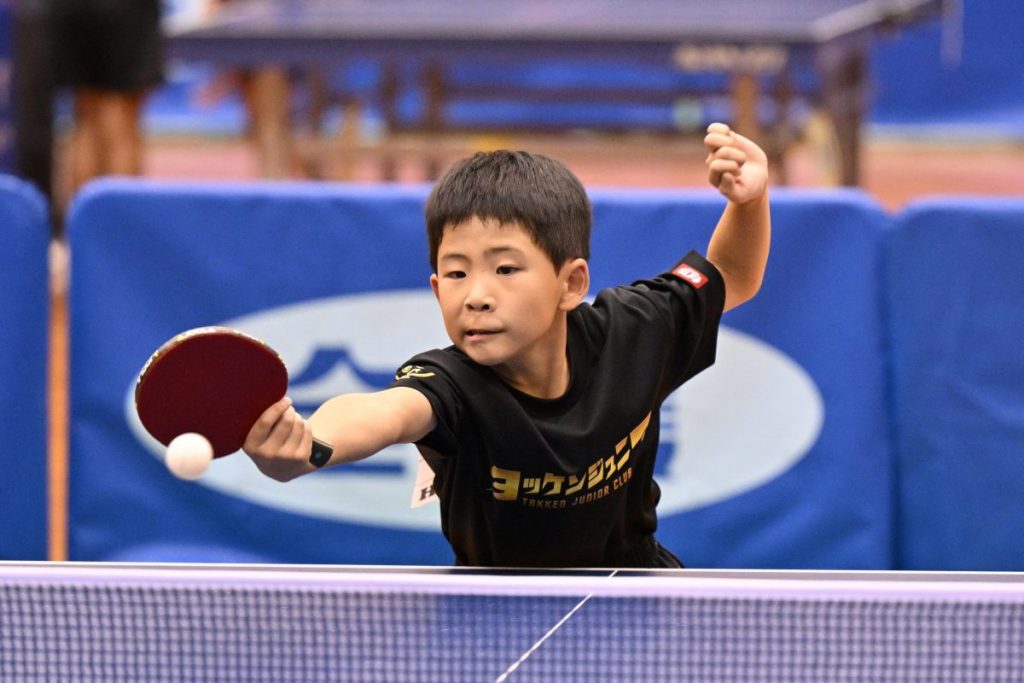 写真：中村歩（卓研ジュニア/岐阜）/撮影：ラリーズ編集部