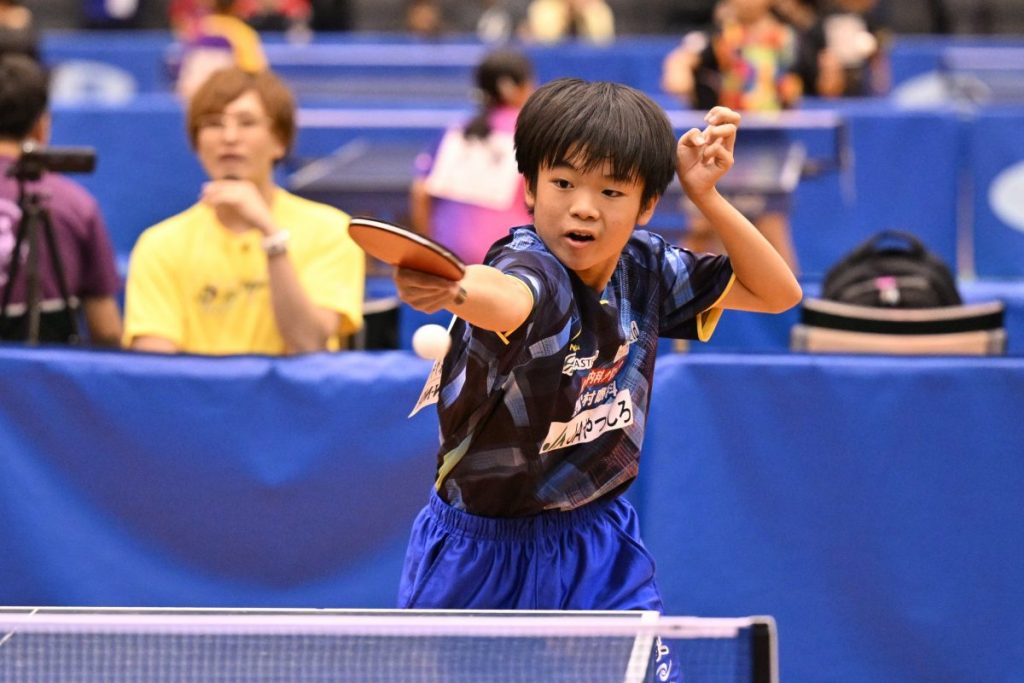 写真：松山綾大（ヒゴ鏡卓球クラブ/熊本）/撮影：ラリーズ編集部
