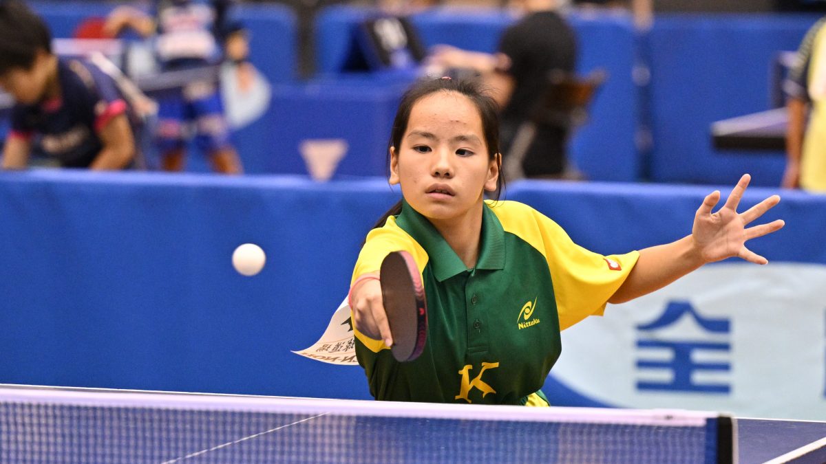 神谷夕夏、永木結唯らが決勝トーナメント進出＜卓球・全農杯全日本ホカバ2025・カブ女子予選リーグ＞