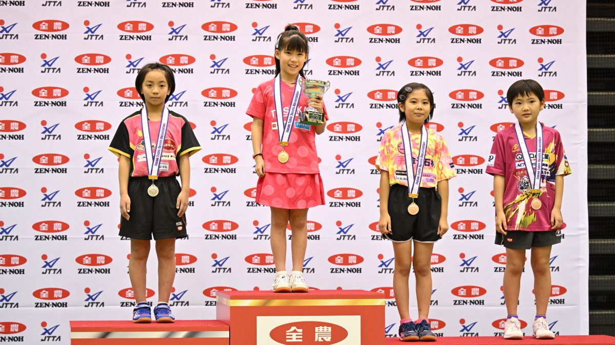 「『絶対に勝つ』という気持ちで戦った」松島愛空が初優勝＜卓球・全農杯全日本ホカバ2025・カブ女子ランキング＞