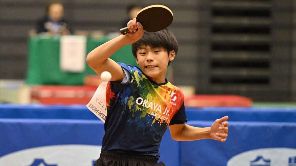 0-2マッチポイントからの大逆転V　岡谷ジュニア・重田柊介がホカバ初V＜卓球・全農杯全日本ホカバ2025・ホープス男子準々決勝～決勝＞