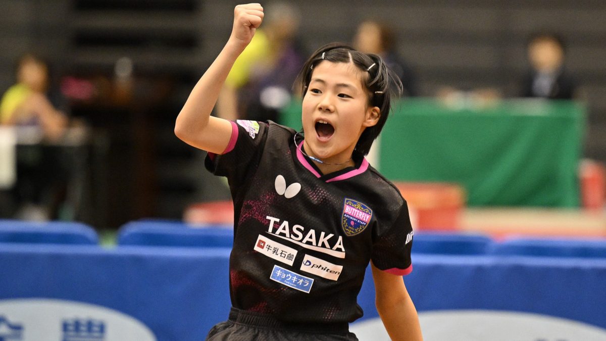 松島美空が完勝V　ホカバ5連覇達成で有終の美を飾る＜卓球・全農杯全日本ホカバ2025・ホープス女子準々決勝～決勝＞