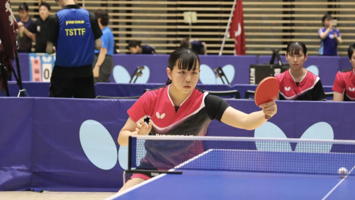 愛知工業大、前回3位の同志社大との注目対決を制す＜卓球・インカレ2025女子決T1〜2回戦試合結果＞