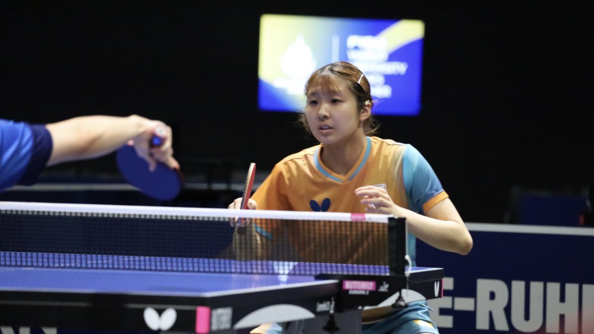 岡野俊介/出澤杏佳ペアが銅メダル以上を確定＜卓球・FISUワールドユニバーシティゲームズ2025＞