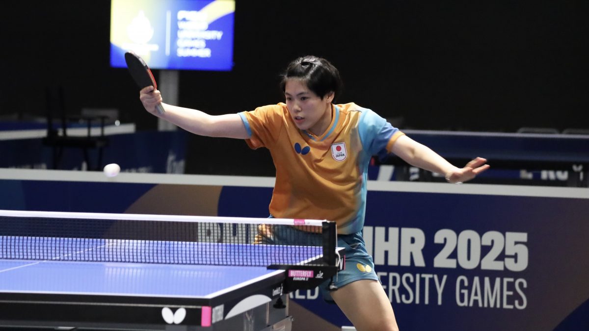 男女日本代表がともにベスト8入り　19日からは男女シングルスもスタート＜卓球・FISUワールドユニバーシティゲームズ2025＞