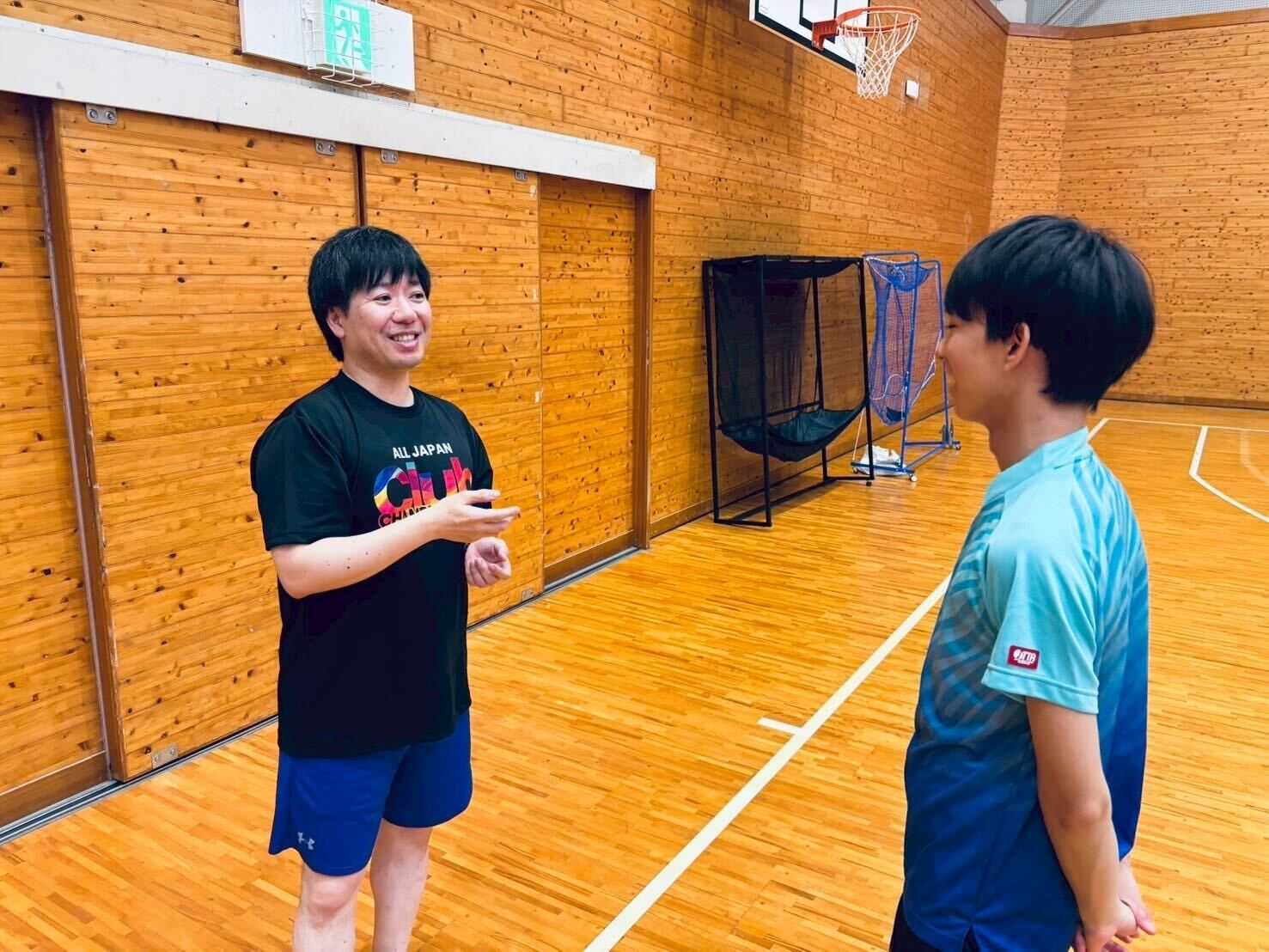 写真：練習中の1コマ/提供：鳥取東高校