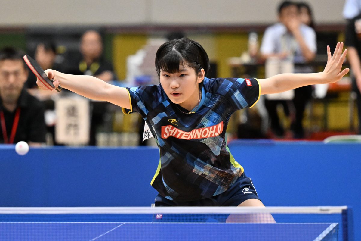 写真：村松心菜（四天王寺）/撮影：ラリーズ編集部