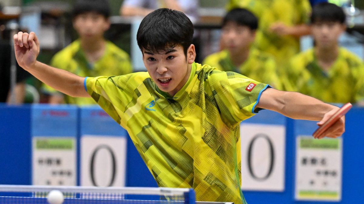 中間東、松徳学院、野田学園など強豪校が第2ステージ進出＜第56回全国中学校卓球大会＞